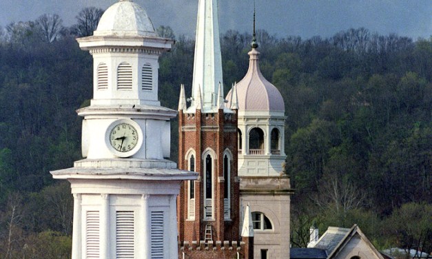 Gene Burch capturing the essence of Frankfort through a lens