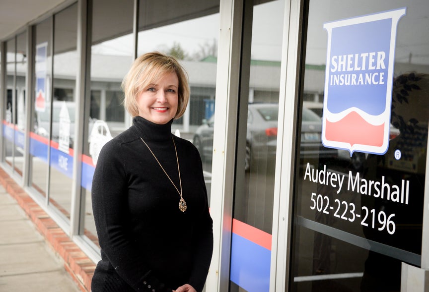 Shelter Insurance’s Audrey Marshall is there through good, bad