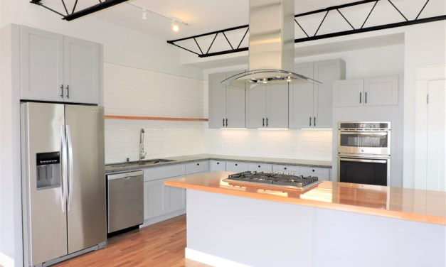 Industrial Modern — Urban living with small town amenities