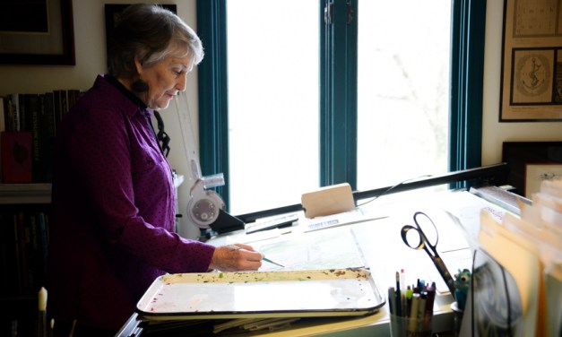 Paint runs through Sallie Clay Lanham’s veins