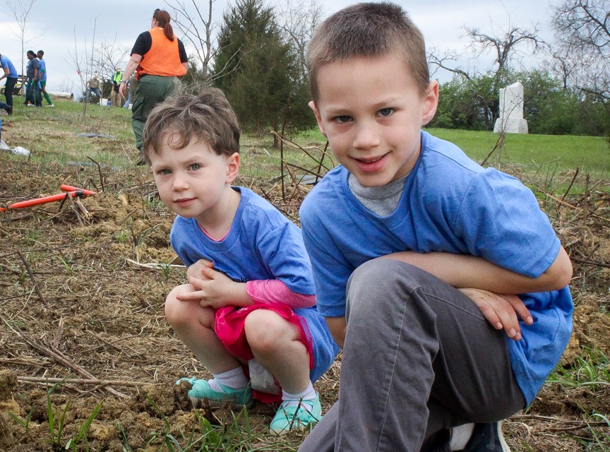 Snapped: Reforest Frankfort, April 14, 2018