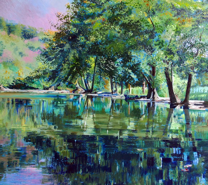 Paint runs through Sallie Clay Lanham’s veins
