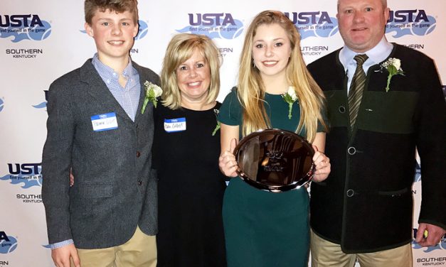 ‘Outstanding’ family wins state tennis award