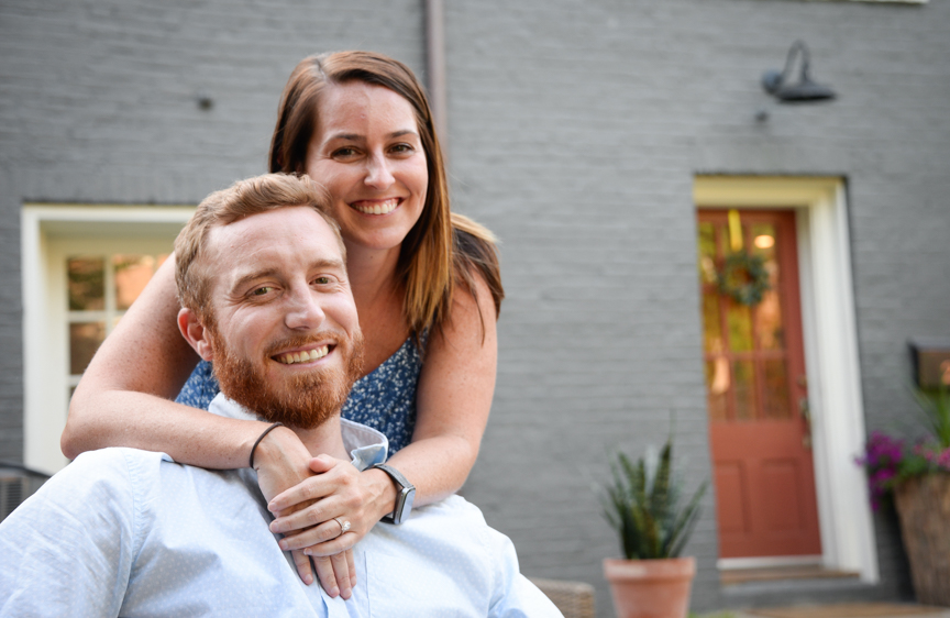 Couple finds forever home in 19th century carriage house