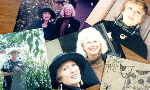 Mail art: Longtime friends Ellen Glasgow and Sandra MacDiarmid exchange handwritten letters with intricate drawings on the envelopes for more than 60 years
