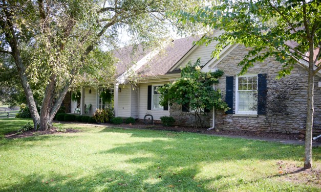 Country escape: Martins enjoy R&R on ‘Robin’s Nest Lane’