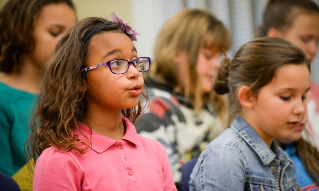 Linda McKinley helping children find their voice through music