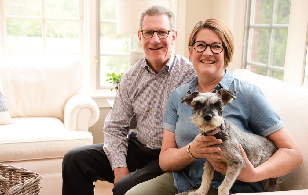 Comfortably living: Guthrie and Jennifer True enjoy Cape Cod-style home in Two Creeks