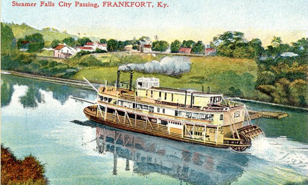 Packet boats able to tame the wild Kentucky River in 19th century