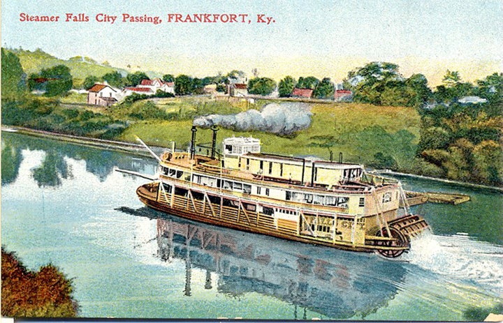 Packet boats able to tame the wild Kentucky River in 19th century
