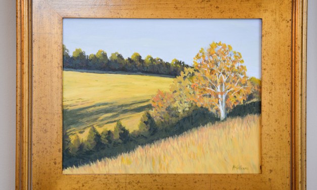 Bob McWilliams always finds time to fulfill passion for painting