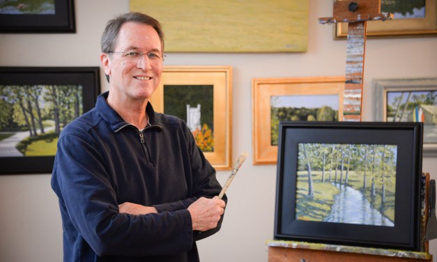 Bob McWilliams always finds time to fulfill passion for painting