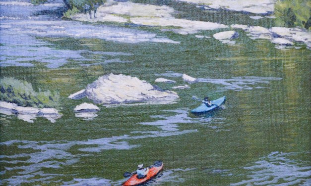 Bob McWilliams always finds time to fulfill passion for painting