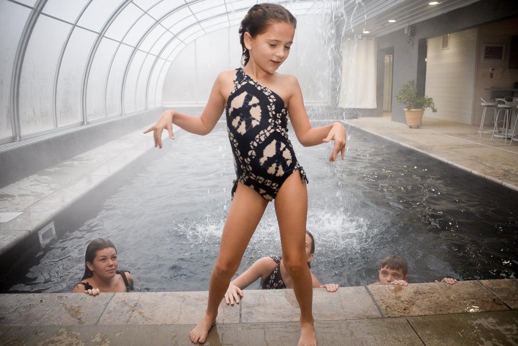 Backyard resort: Abney’s build year-round indoor pool