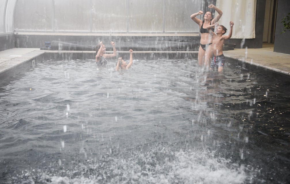 Backyard resort: Abney’s build year-round indoor pool