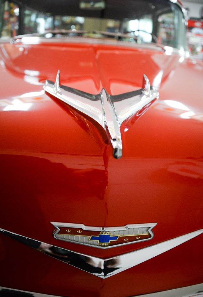 Live to cruise: Charlie Cheatham collecting Chevy cars from the 50s and 60s