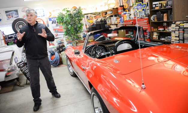 Live to cruise: Charlie Cheatham collecting Chevy cars from the 50s and 60s