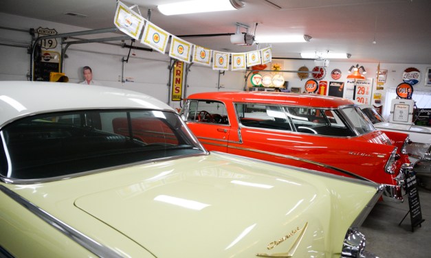 Live to cruise: Charlie Cheatham collecting Chevy cars from the 50s and 60s