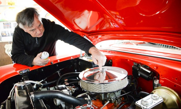 Live to cruise: Charlie Cheatham collecting Chevy cars from the 50s and 60s