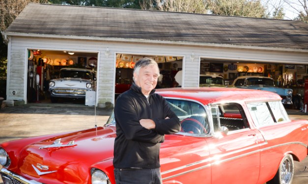 Live to cruise: Charlie Cheatham collecting Chevy cars from the 50s and 60s