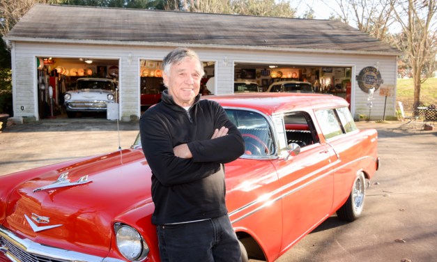 Live to cruise: Charlie Cheatham collecting Chevy cars from the 50s and 60s