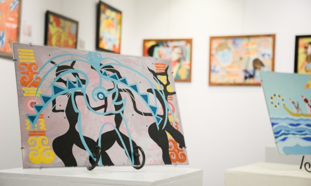 See the future through an African-American lens: The art of Aton on display at Grand Gallery