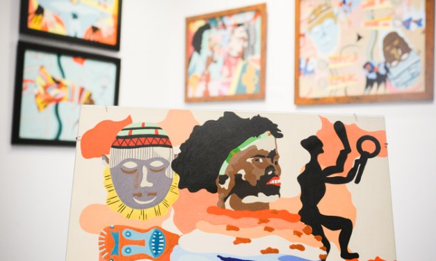 See the future through an African-American lens: The art of Aton on display at Grand Gallery
