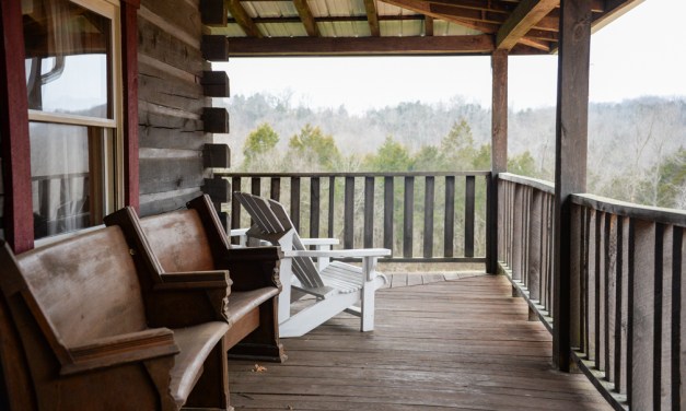 Quiet, country living: Deatons build log cabin home on Pea Ridge Road