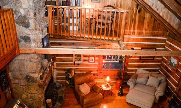 Quiet, country living: Deatons build log cabin home on Pea Ridge Road