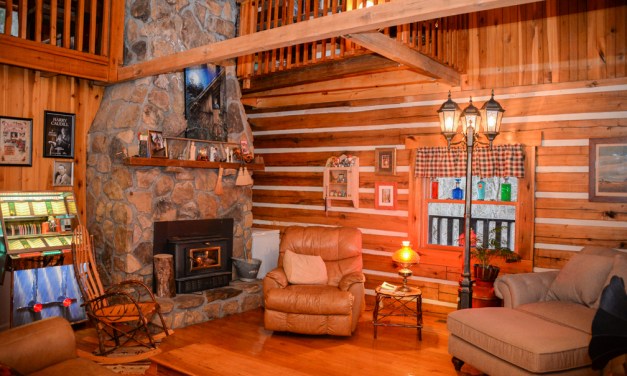 Quiet, country living: Deatons build log cabin home on Pea Ridge Road