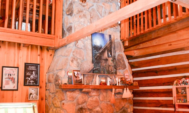 Quiet, country living: Deatons build log cabin home on Pea Ridge Road