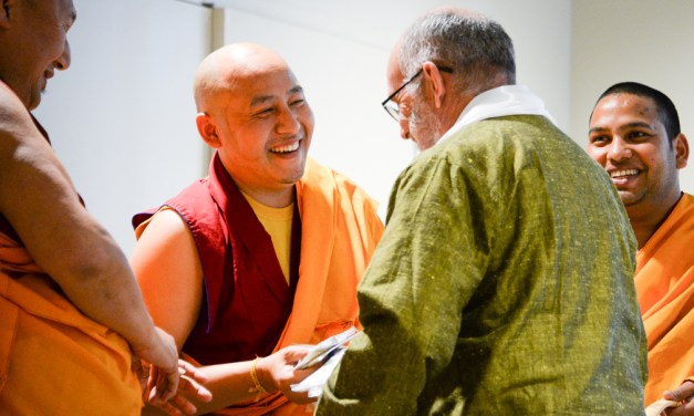 Embracing impermanence: Tibetan monks teach loving kindness, compassion, generosity