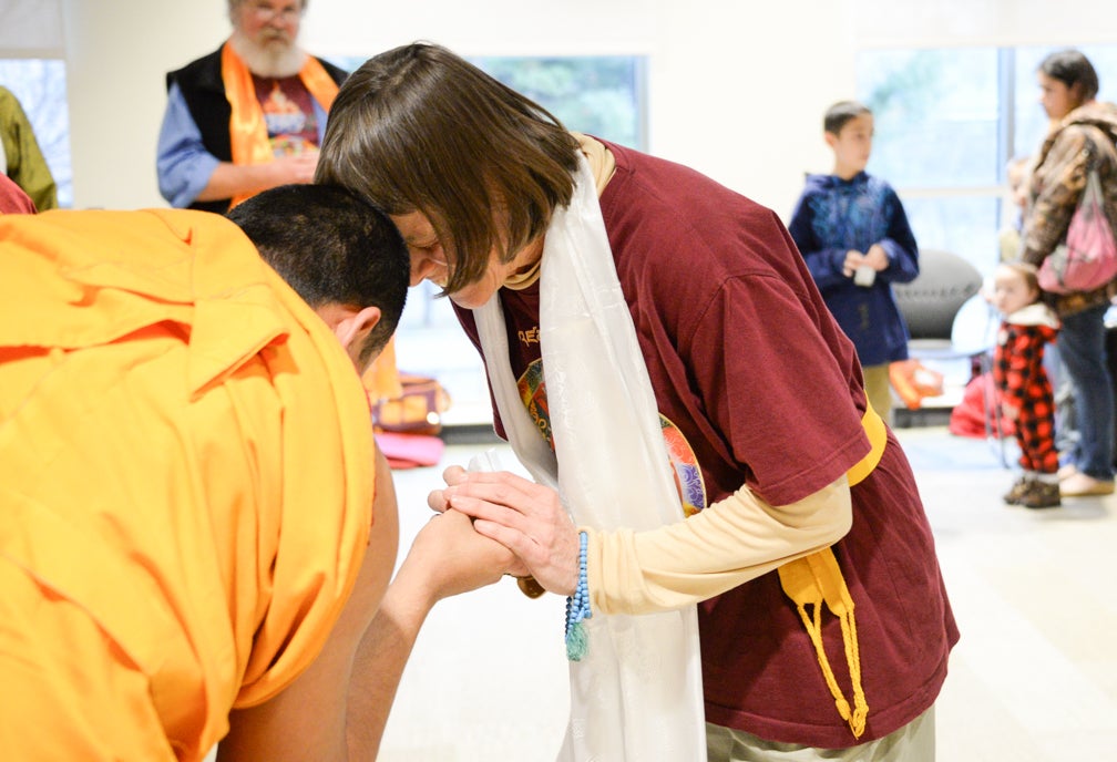 Embracing impermanence: Tibetan monks teach loving kindness, compassion, generosity