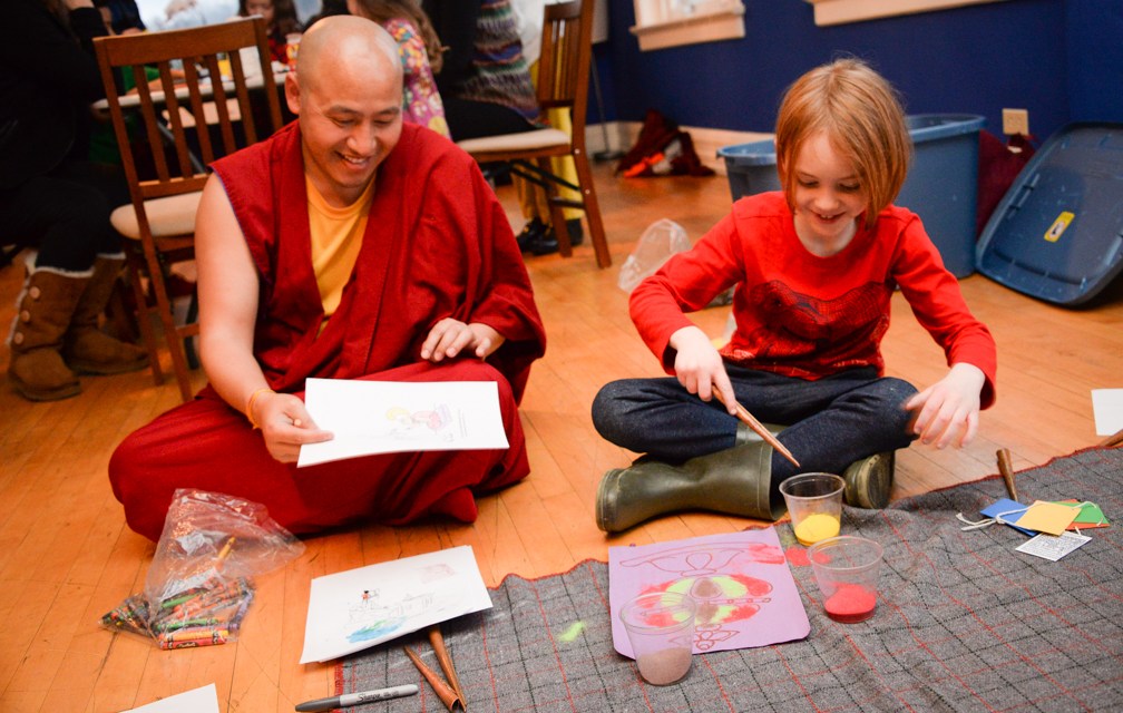 Embracing impermanence: Tibetan monks teach loving kindness, compassion, generosity