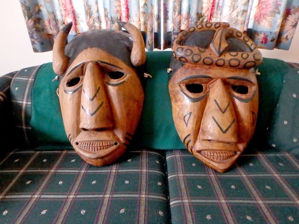 The journey of two Cherokee ceremonial masks