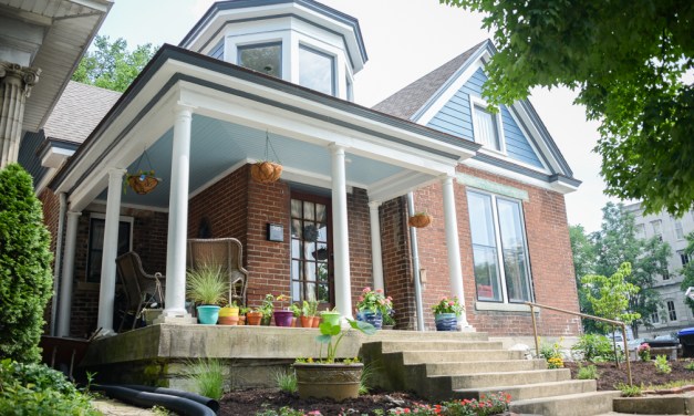 Couple reimagines, rebuilds, restores 100 year old home in downtown Frankfort
