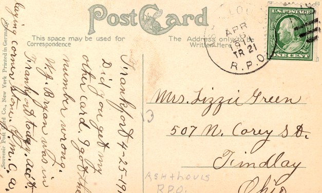 An early Frankfort email
