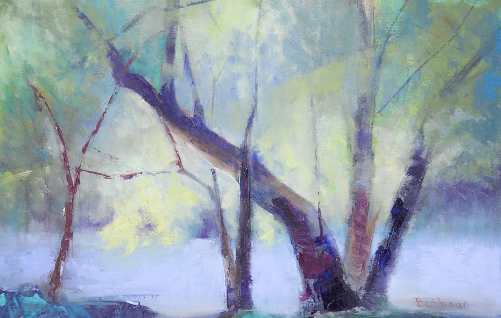 Drawn to water: Beshoar painting Frankfort’s pristine waterways