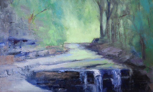 Drawn to water: Beshoar painting Frankfort’s pristine waterways