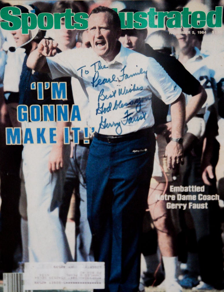 Fan favorite: Former Notre Dame coach Gerry Faust holds special place in writer’s heart