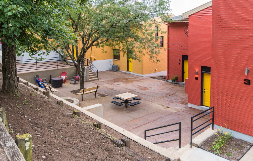 The painted ladies of Frankfort: UrbanWoods Apartments and Airbnbs making a statement