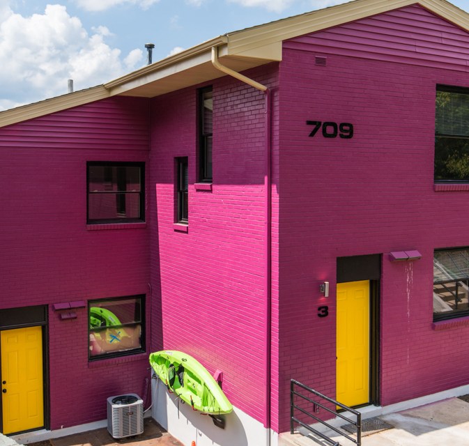 The painted ladies of Frankfort: UrbanWoods Apartments and Airbnbs making a statement