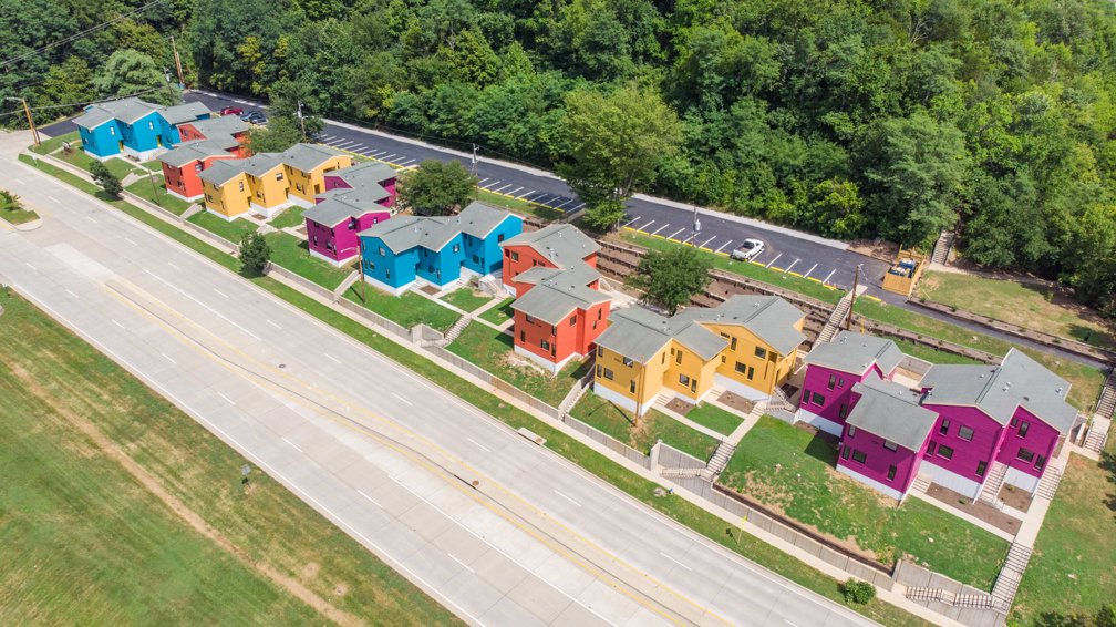 The painted ladies of Frankfort: UrbanWoods Apartments and Airbnbs making a statement