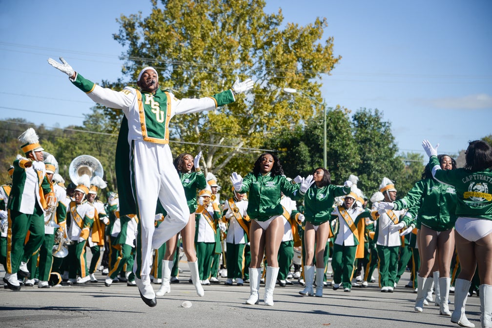 The Mighty Marching Thorobreds brings energy and excitement to its audiences