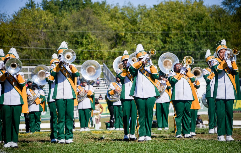 The Mighty Marching Thorobreds brings energy and excitement to its audiences