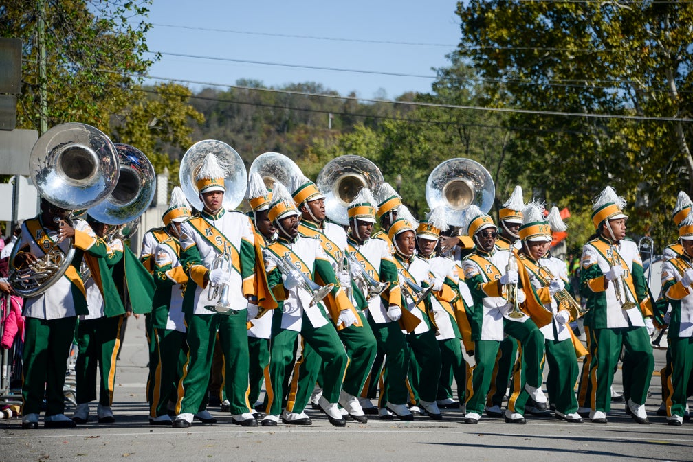 The Mighty Marching Thorobreds brings energy and excitement to its audiences