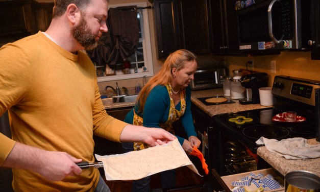 Cooking brings couple closer together