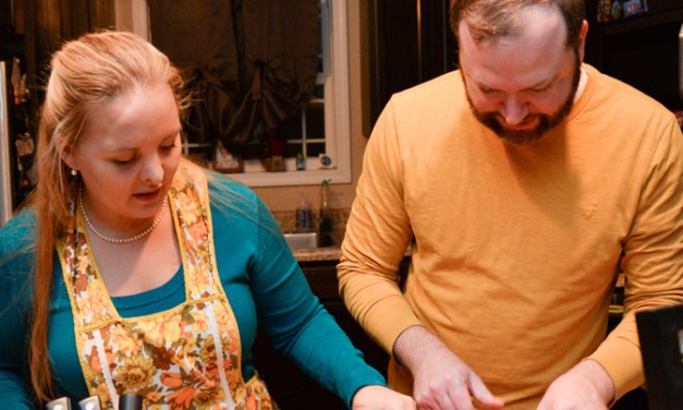 Cooking brings couple closer together