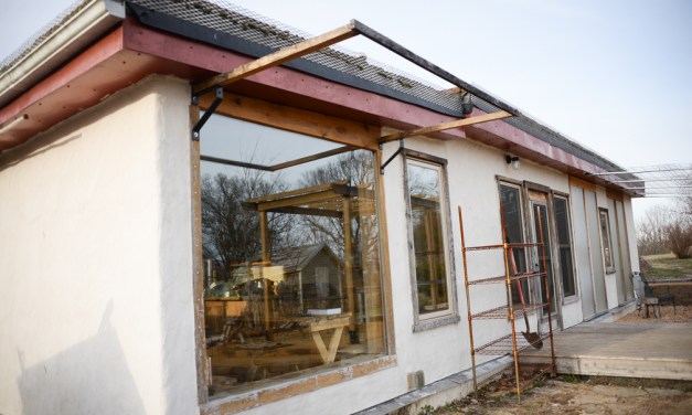 Sustainable dream: Andy McDonald builds net-zero house