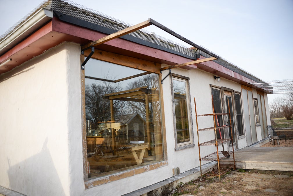 Sustainable dream: Andy McDonald builds net-zero house